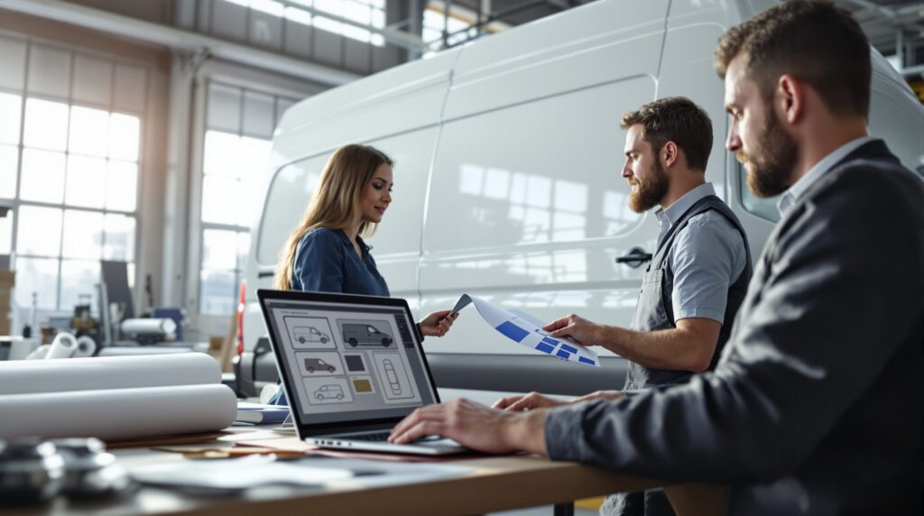 gabarit véhicule pour marquage