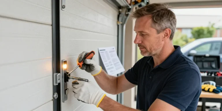 changer serrure porte de garage